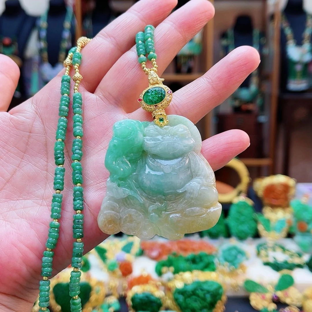 颈饰合金翡翠48小时鉴赏期