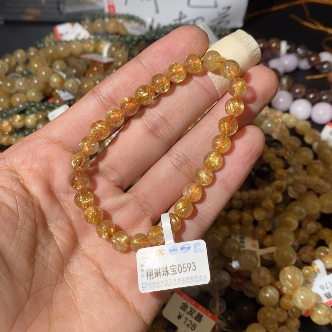 水晶手链未镶嵌.我