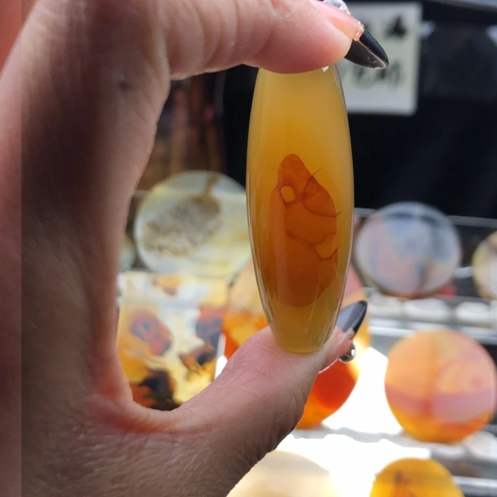 玛瑙/玉髓颈饰未镶嵌175