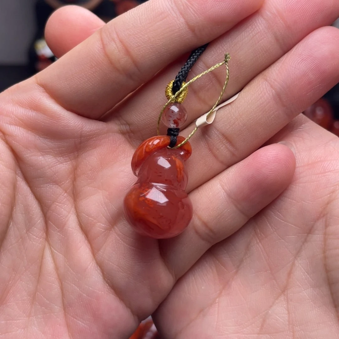 【闪购商品】未镶嵌葫芦吊坠南红玛瑙