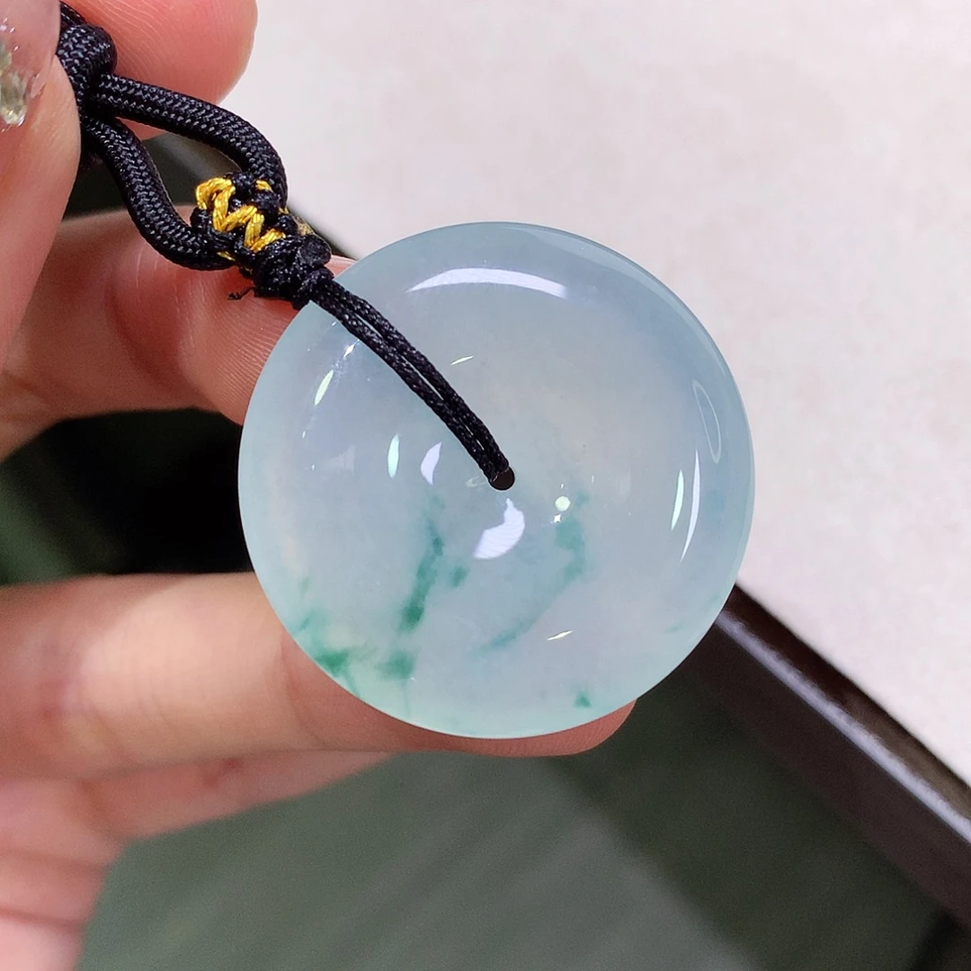 翡翠未镶嵌颈饰29,8/6.3