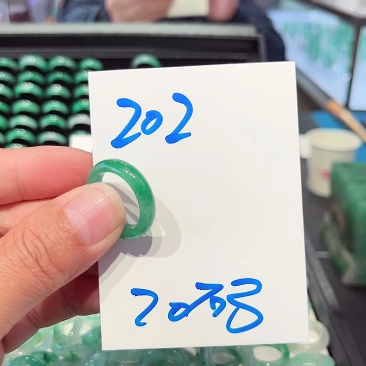 石英质玉未镶嵌戒圈