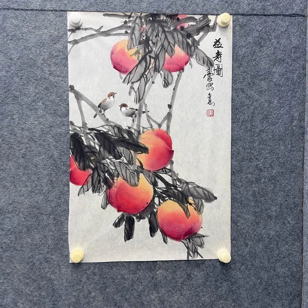 国画国画纯手绘制