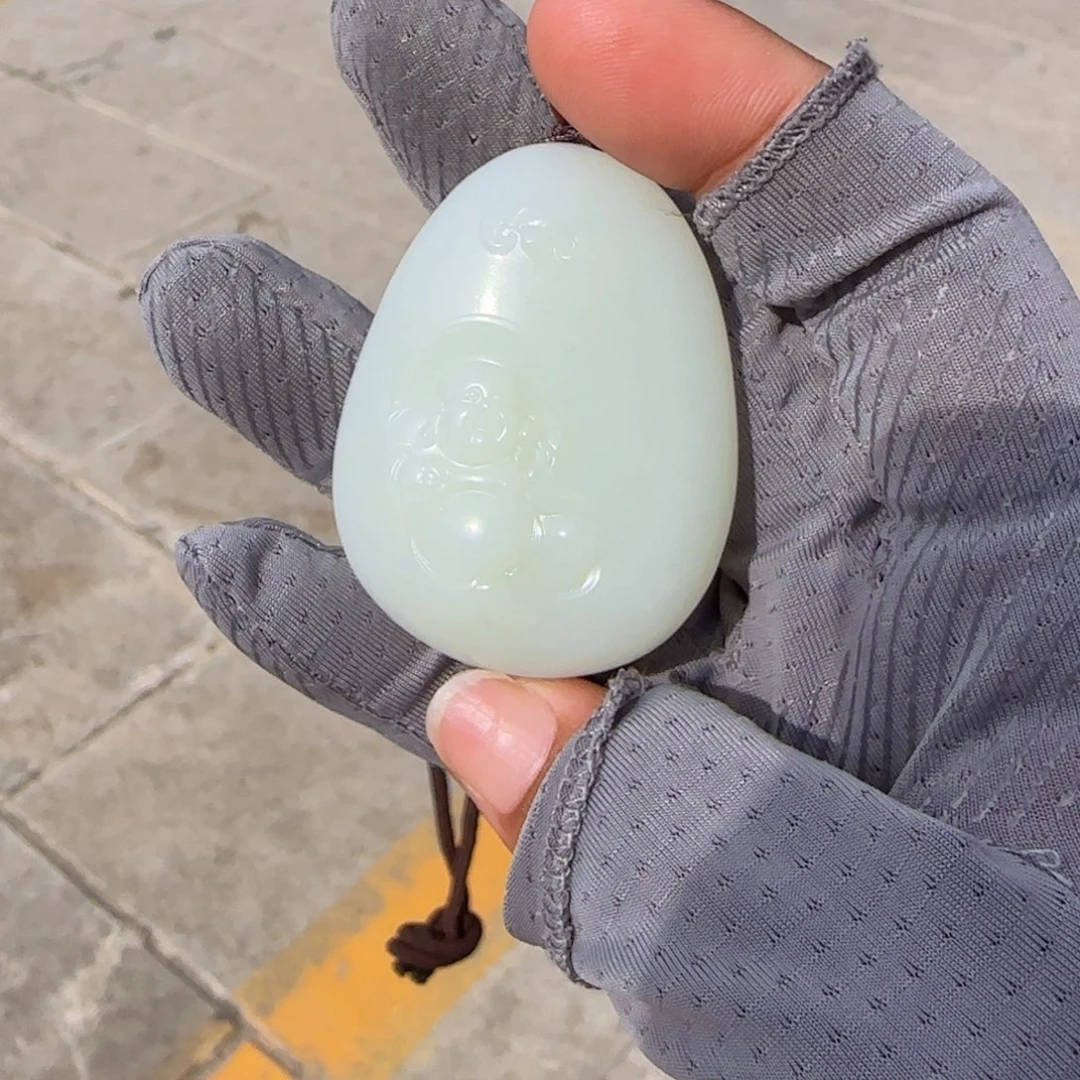 和田玉未镶嵌颈饰46