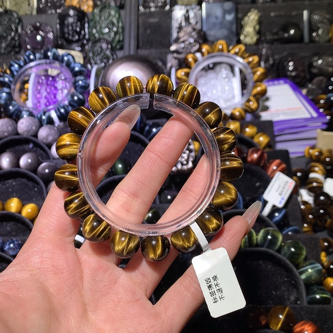 气****木变石未镶嵌手链