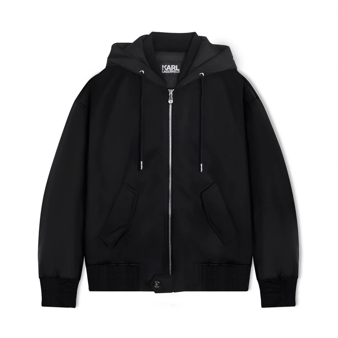 【臻享男装】KARL LAGERFELD卡尔拉格斐连帽夹克羽绒1K1E70108932