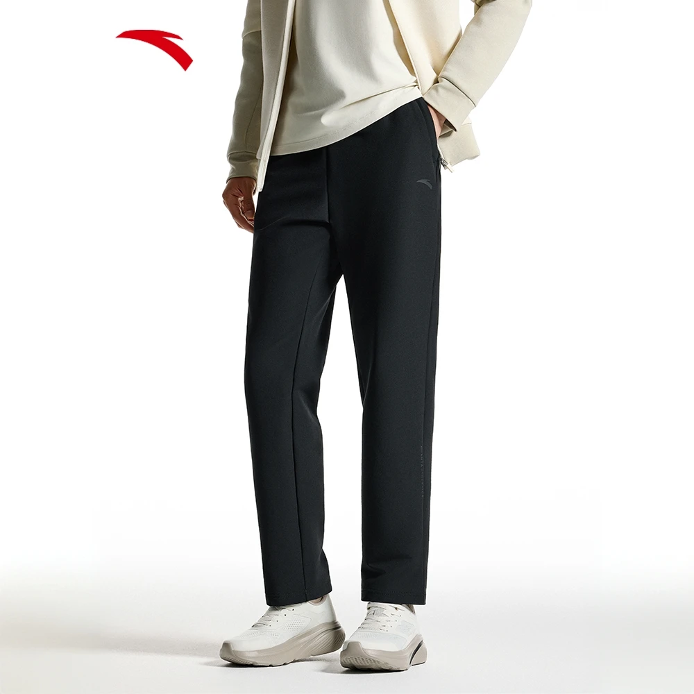 安踏型动裤时尚运动裤男士春夏新款磨毛保暖直筒裤 152517502N