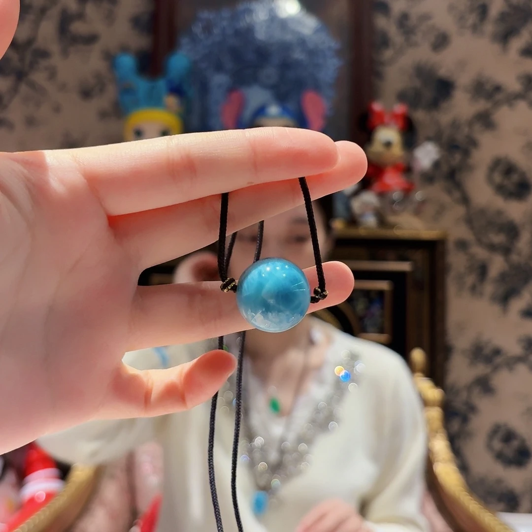 针钠钙石（海纹石）未镶嵌颈饰