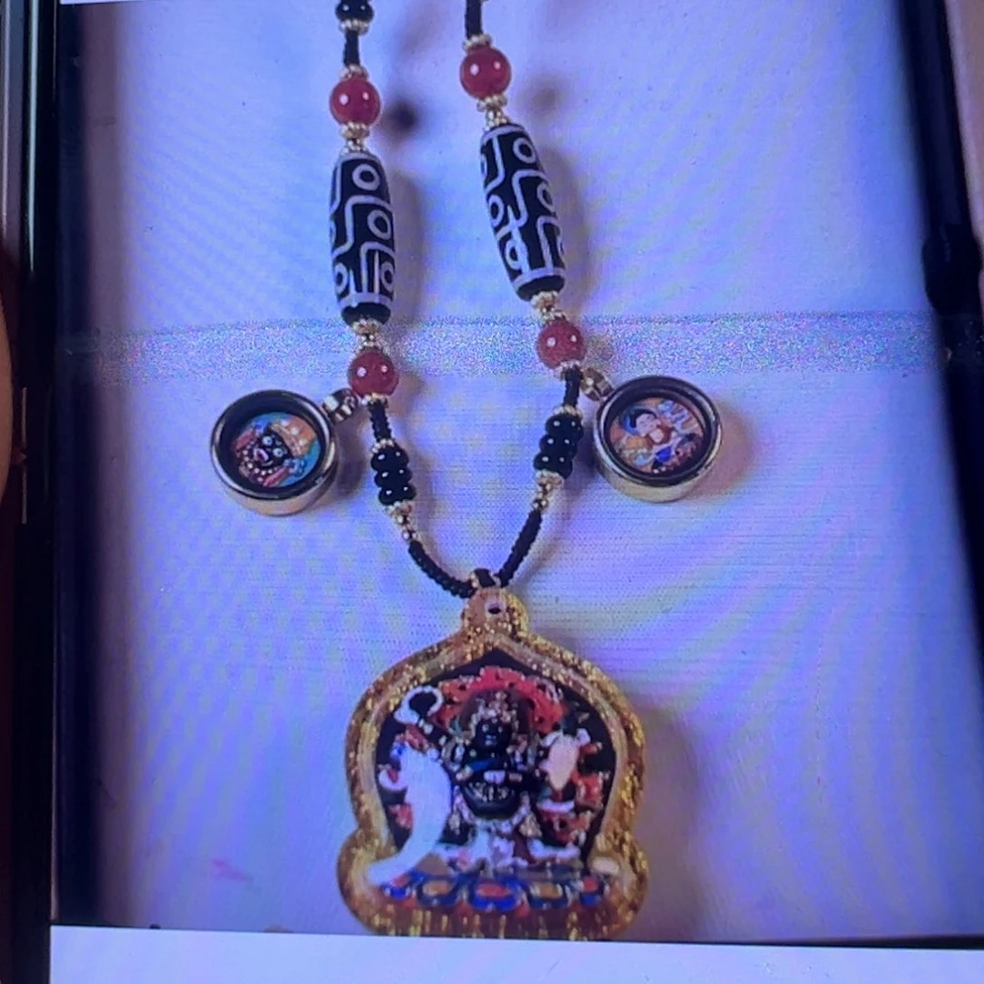 吊坠一**客装裱画立体擦擦六臂➕扎基➕大日