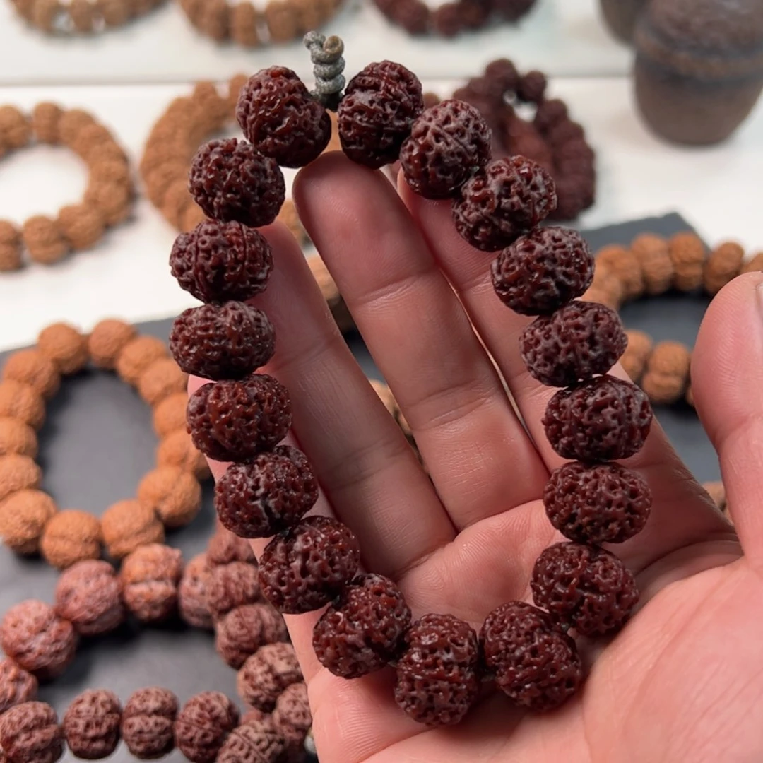 金刚菩提手串6瓣飞碟超头18