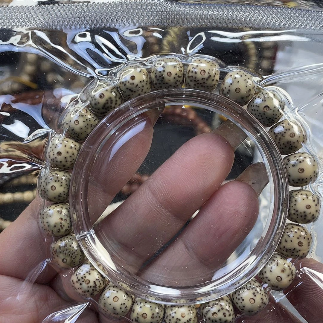 手串星月菩提石玉料手串开播福利尺寸10
