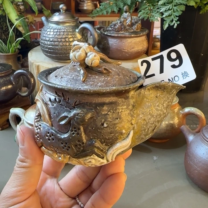 紫砂茶壶柴烧福利巡铺方法