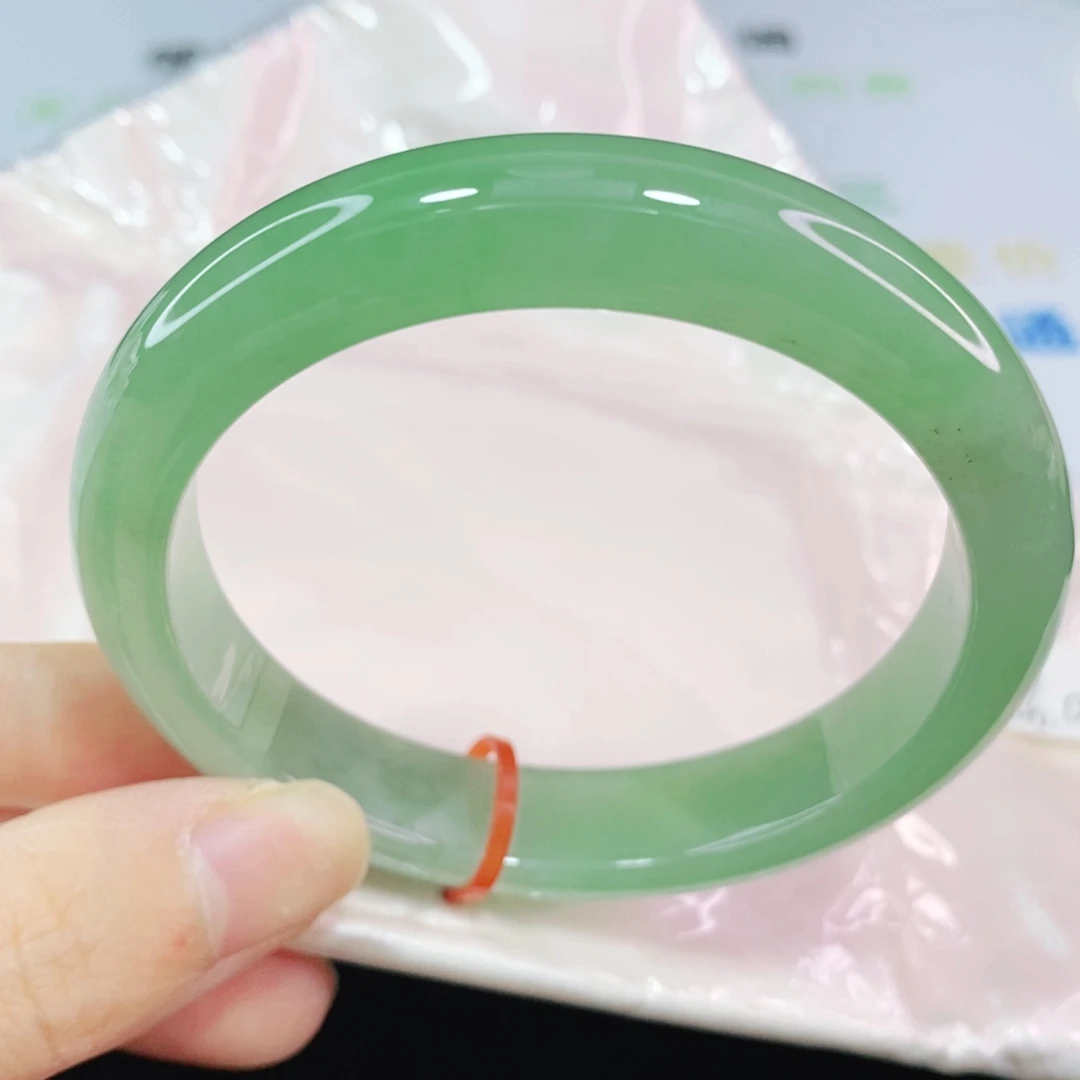 未镶嵌手镯翡翠55.8 正圈