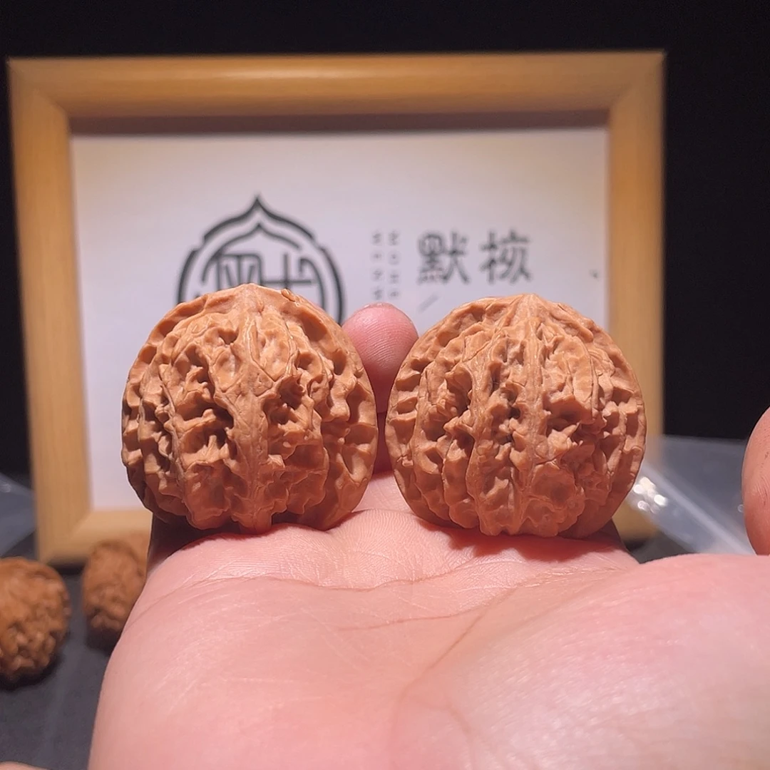 把件文玩核桃42全品苹果园