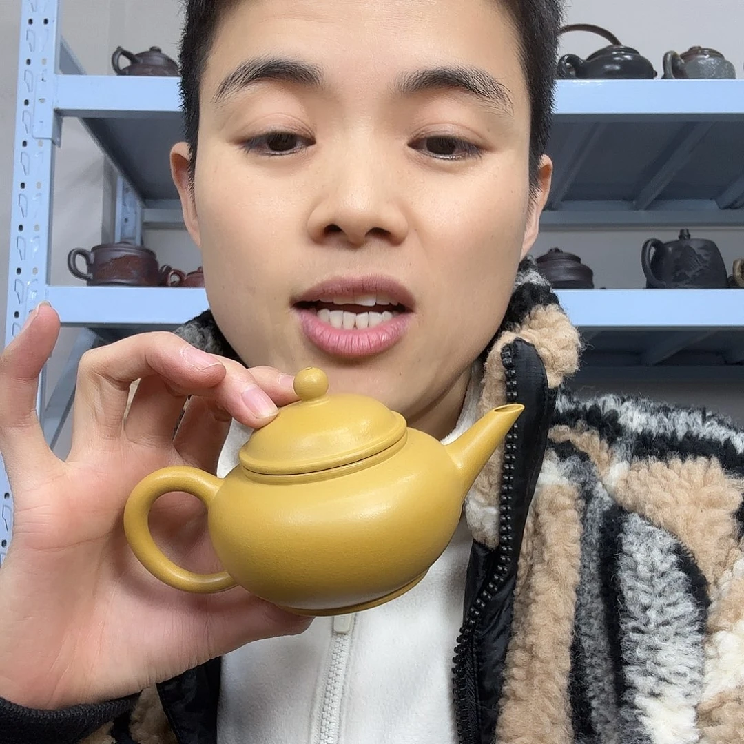 茶壶紫砂民间手艺人全手工制作