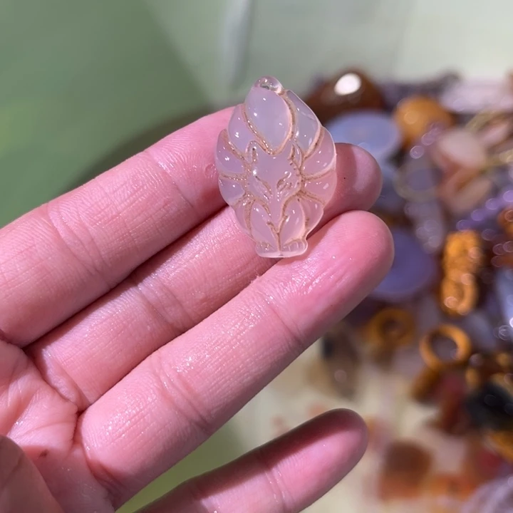 橙***熙玛瑙/玉髓颈饰未镶嵌