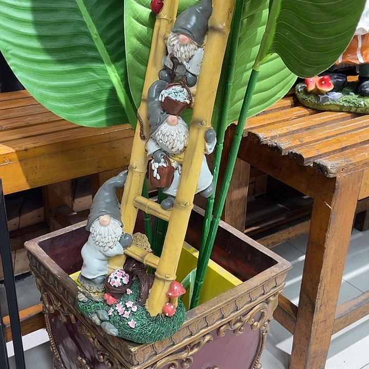 摆件花园摆件红红火火