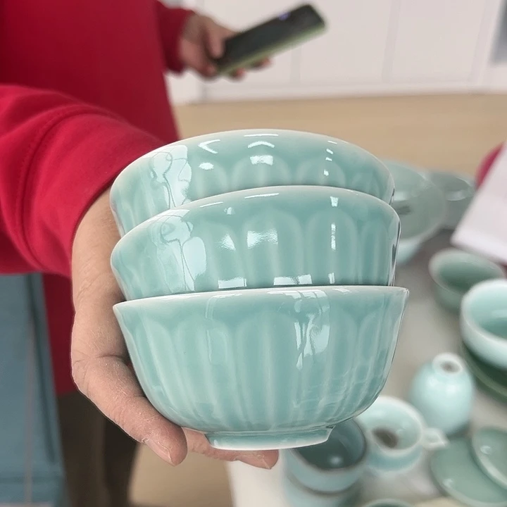 小米茶器龙泉青瓷
