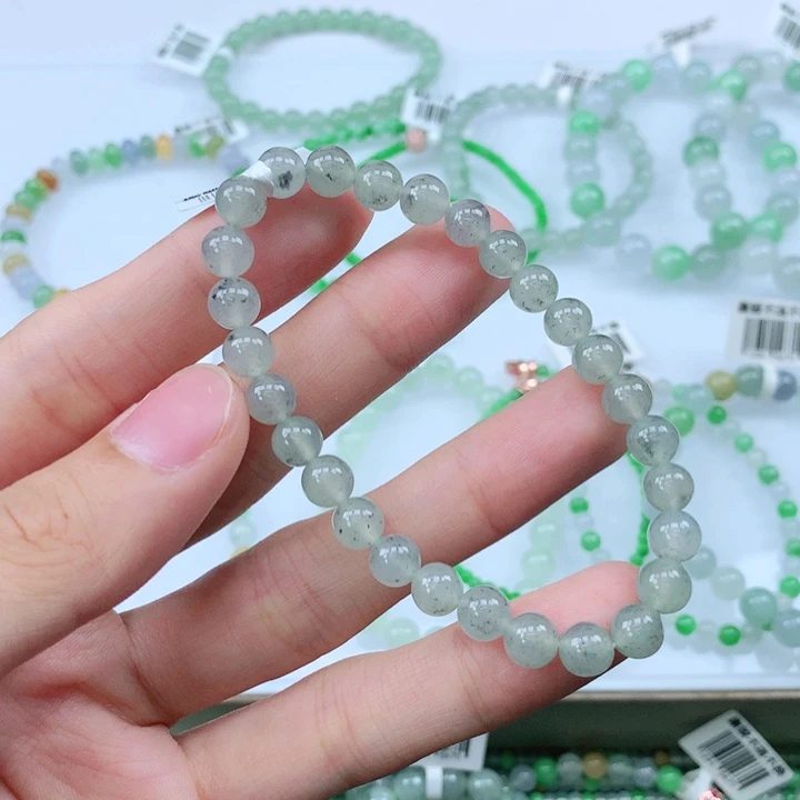 未镶嵌手链翡翠翡翠