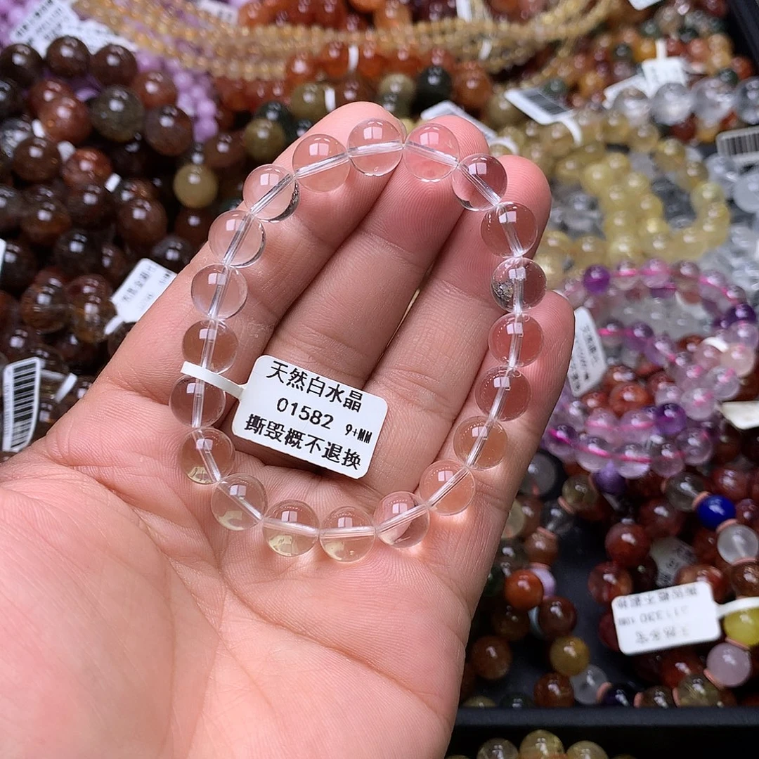 未镶嵌手链水晶，，