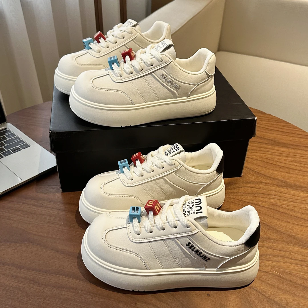 2025春季厚底春季增高时尚休闲鞋鞋子女鞋休闲鞋运动鞋小白鞋春