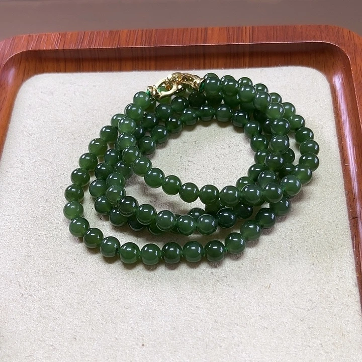和田玉（碧玉）未镶嵌颈饰