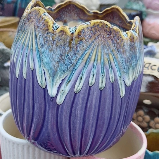 多肉绿植陶瓷花盆