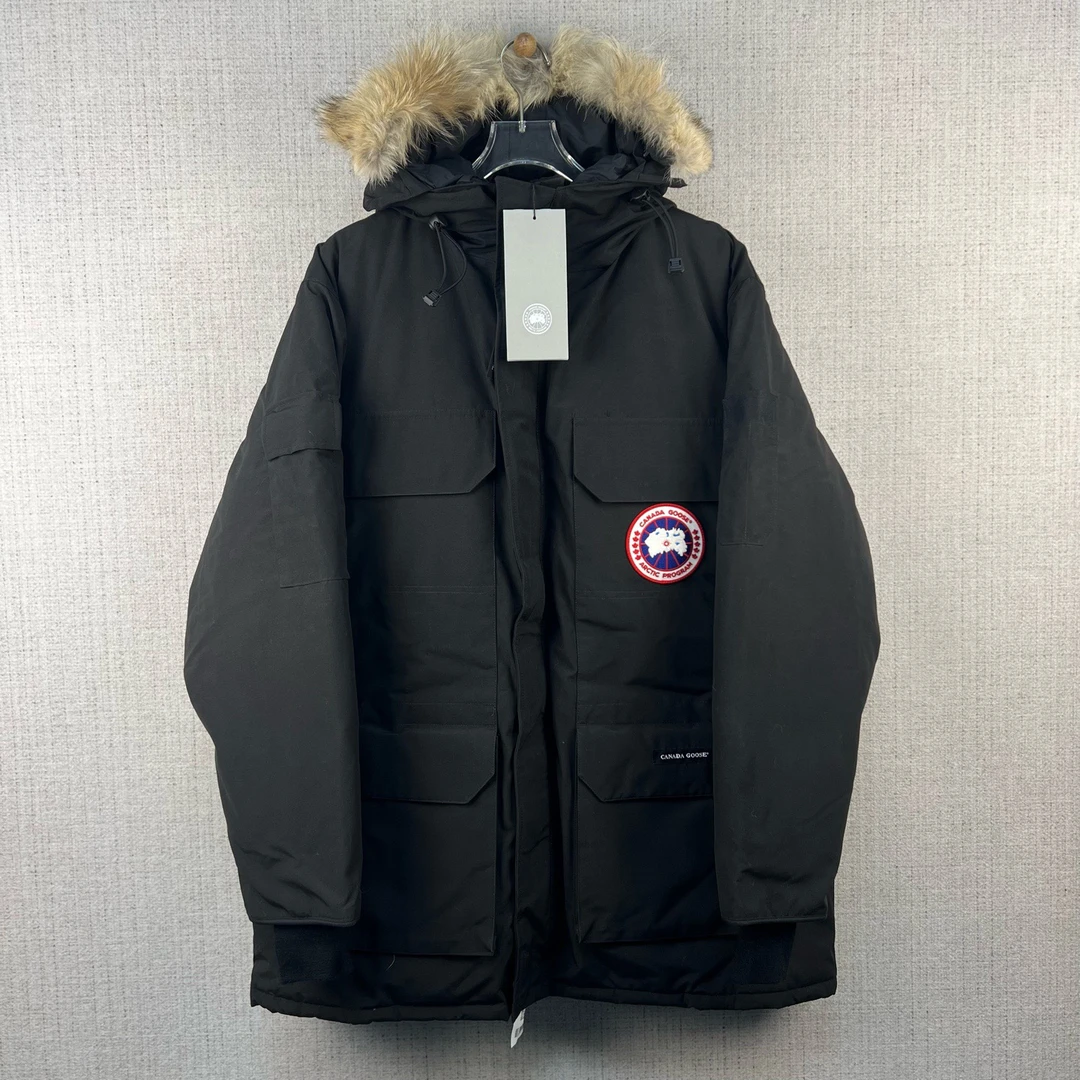 未使用 CANADA GOOSE 远征系列 连帽派克羽绒服 欧版/尺码L/10012