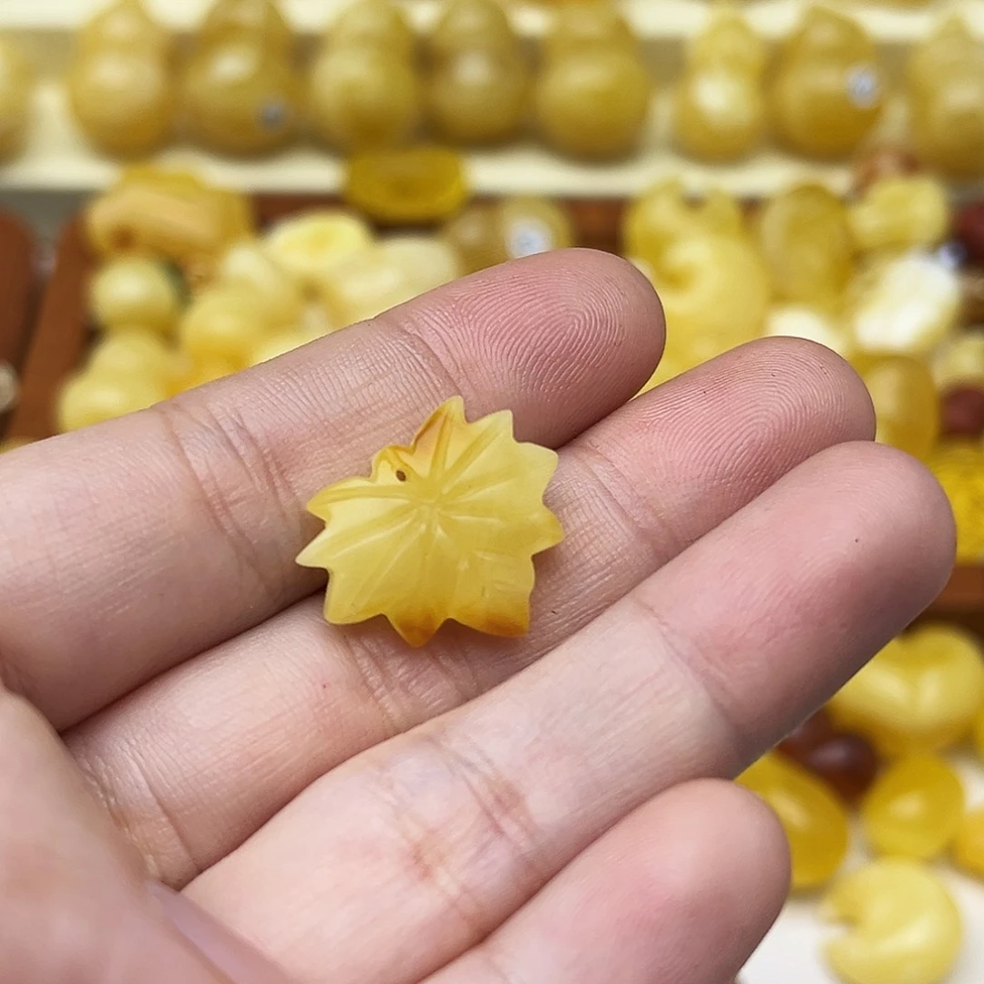 蜜蜡未镶嵌裸石天然