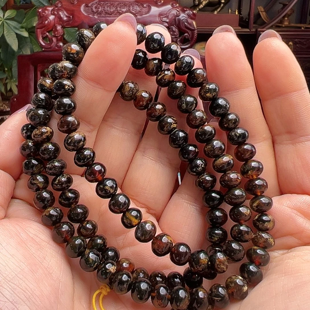 琥珀未镶嵌裸石抚顺琥珀20368七