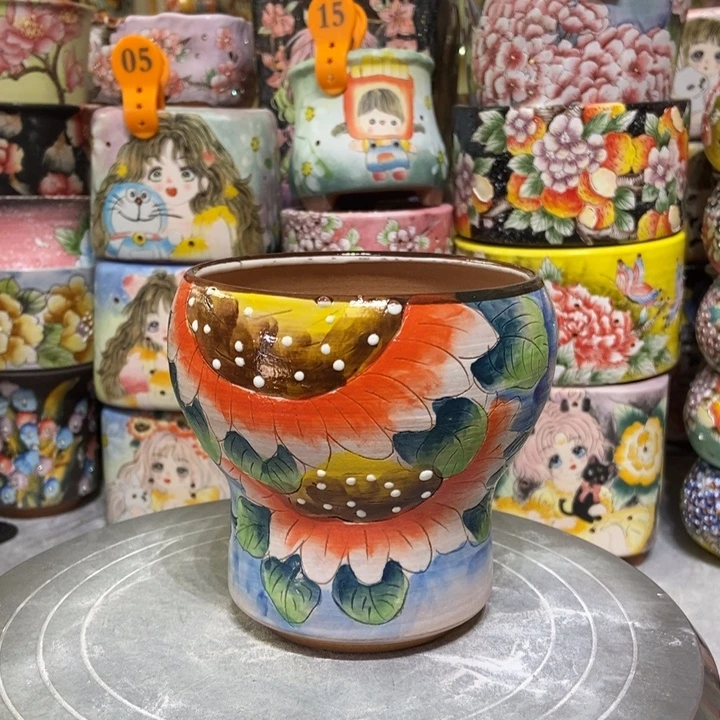 景德镇艺术手绘作品