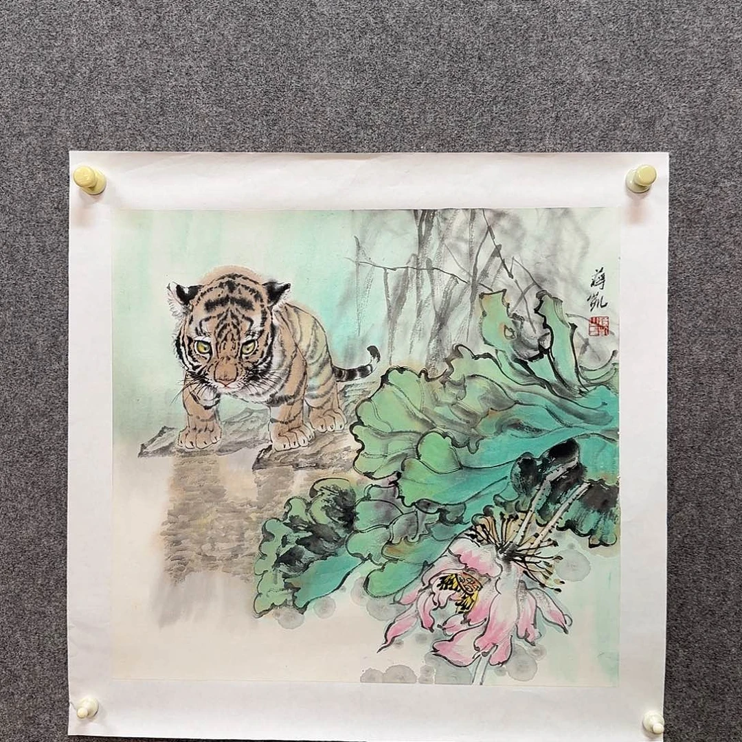 国画蒋凯老师手绘作品