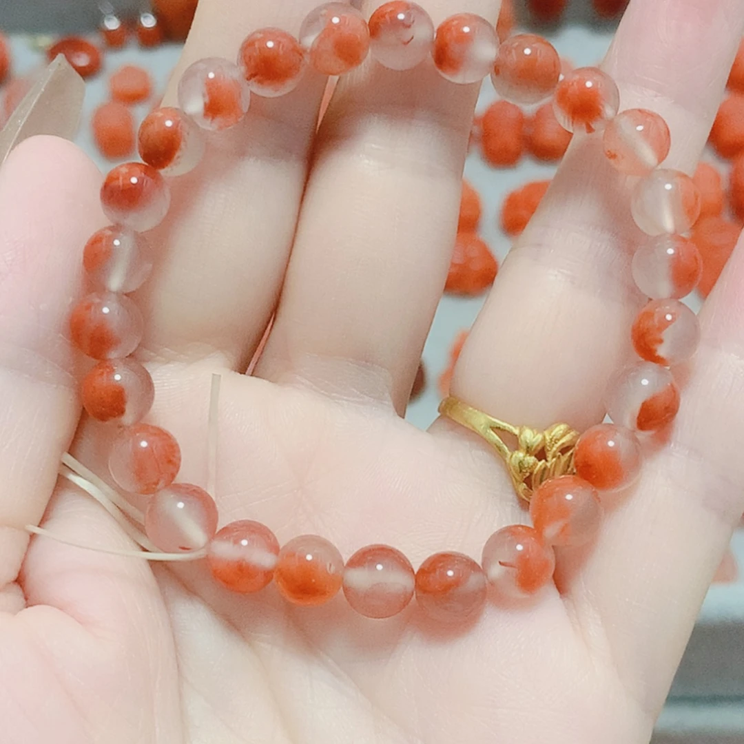 南红玛瑙未镶嵌手串