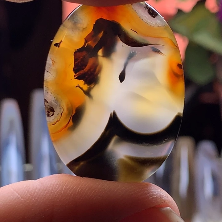 玛瑙/玉髓颈饰未镶嵌146