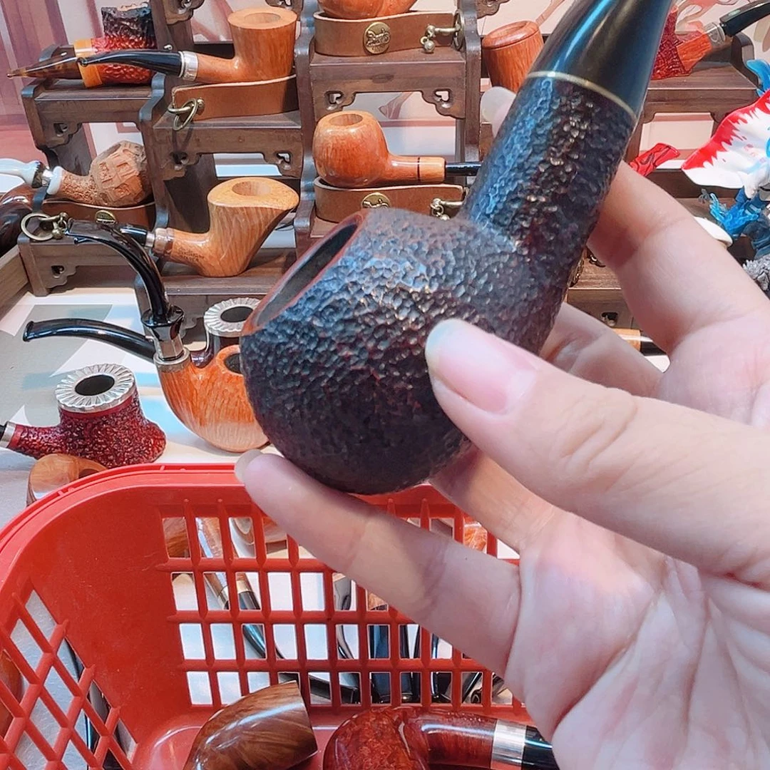 蚂***蚁沙芬喷砂石楠木烟斗