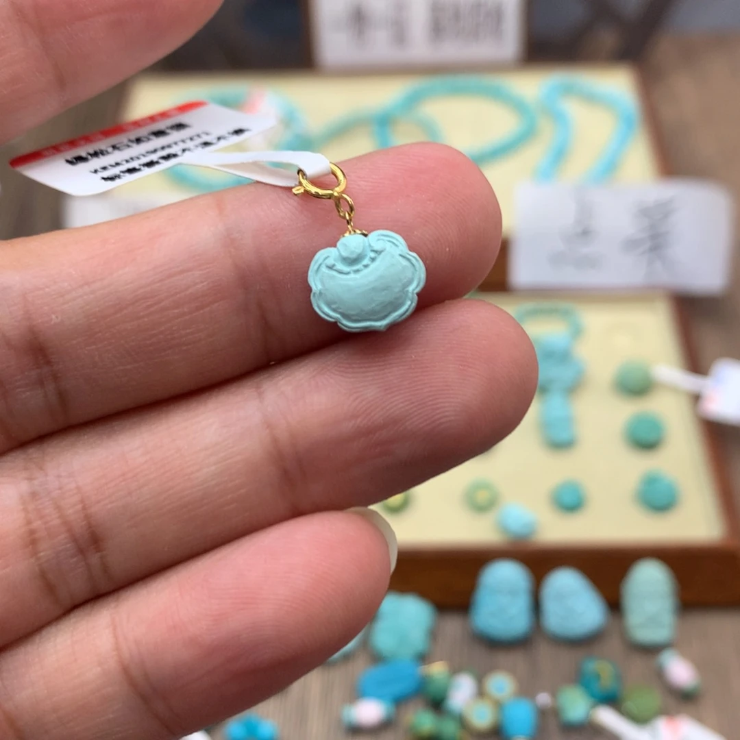 绿松石未镶嵌13配饰