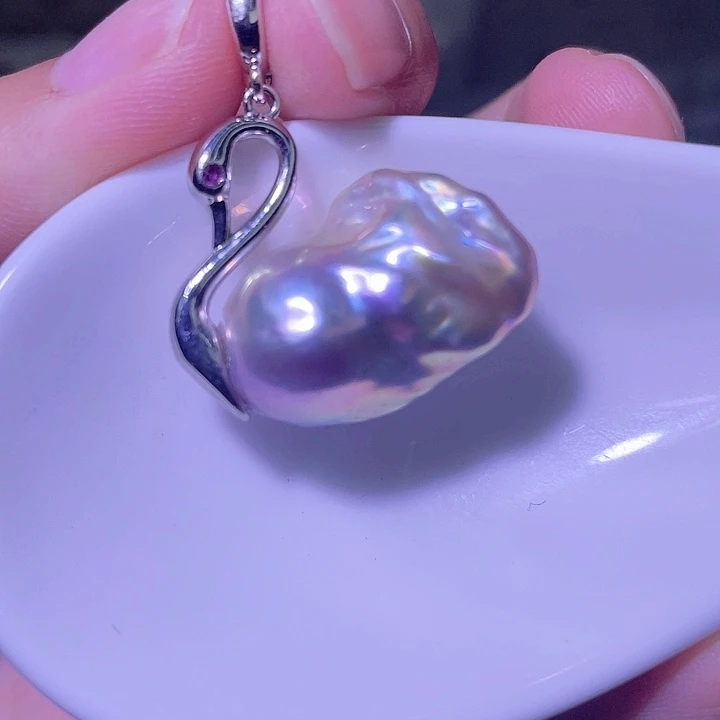 淡水珍珠合金颈饰65