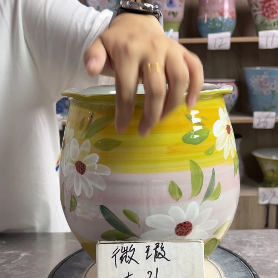 景德镇陶瓷花盆花盆