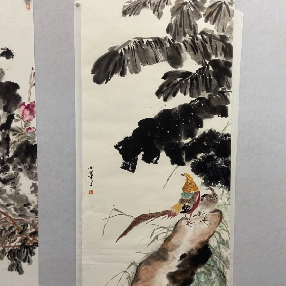 知***道国画墨鱼精品墨鱼精品