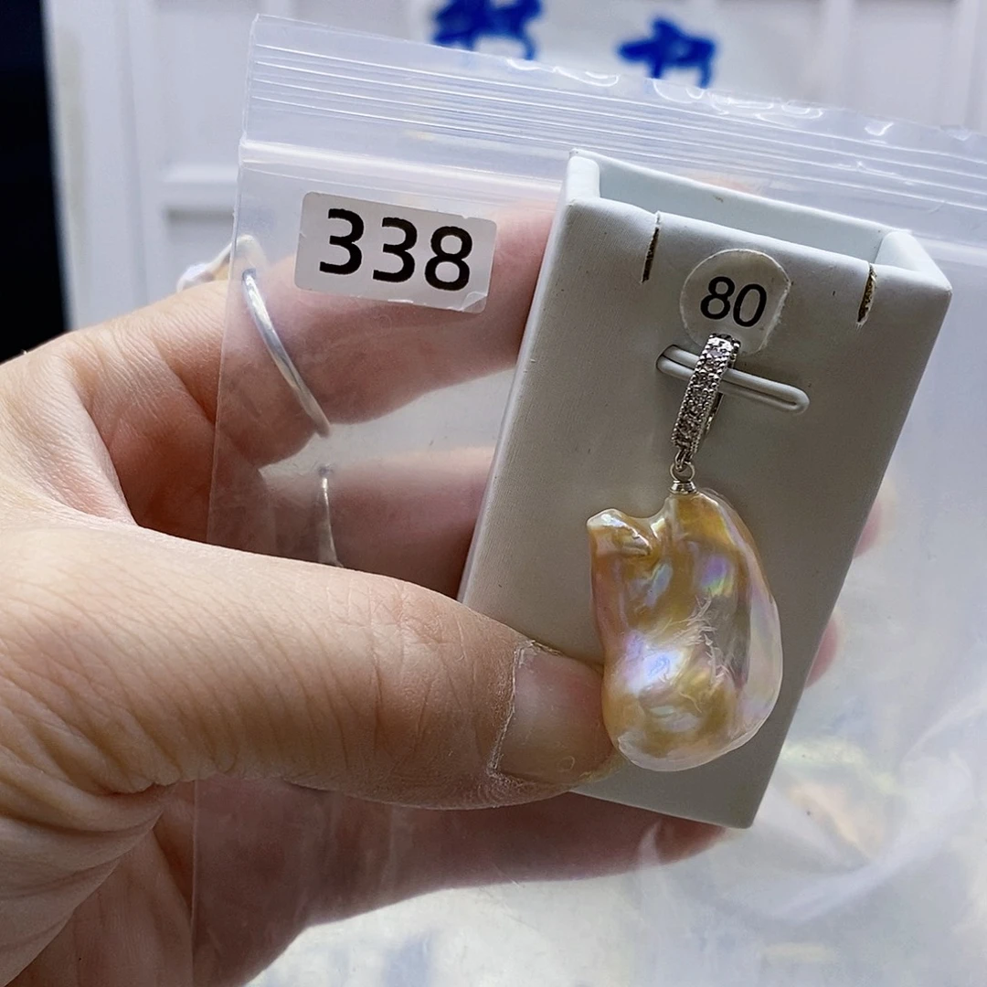 颈饰合金淡水珍珠