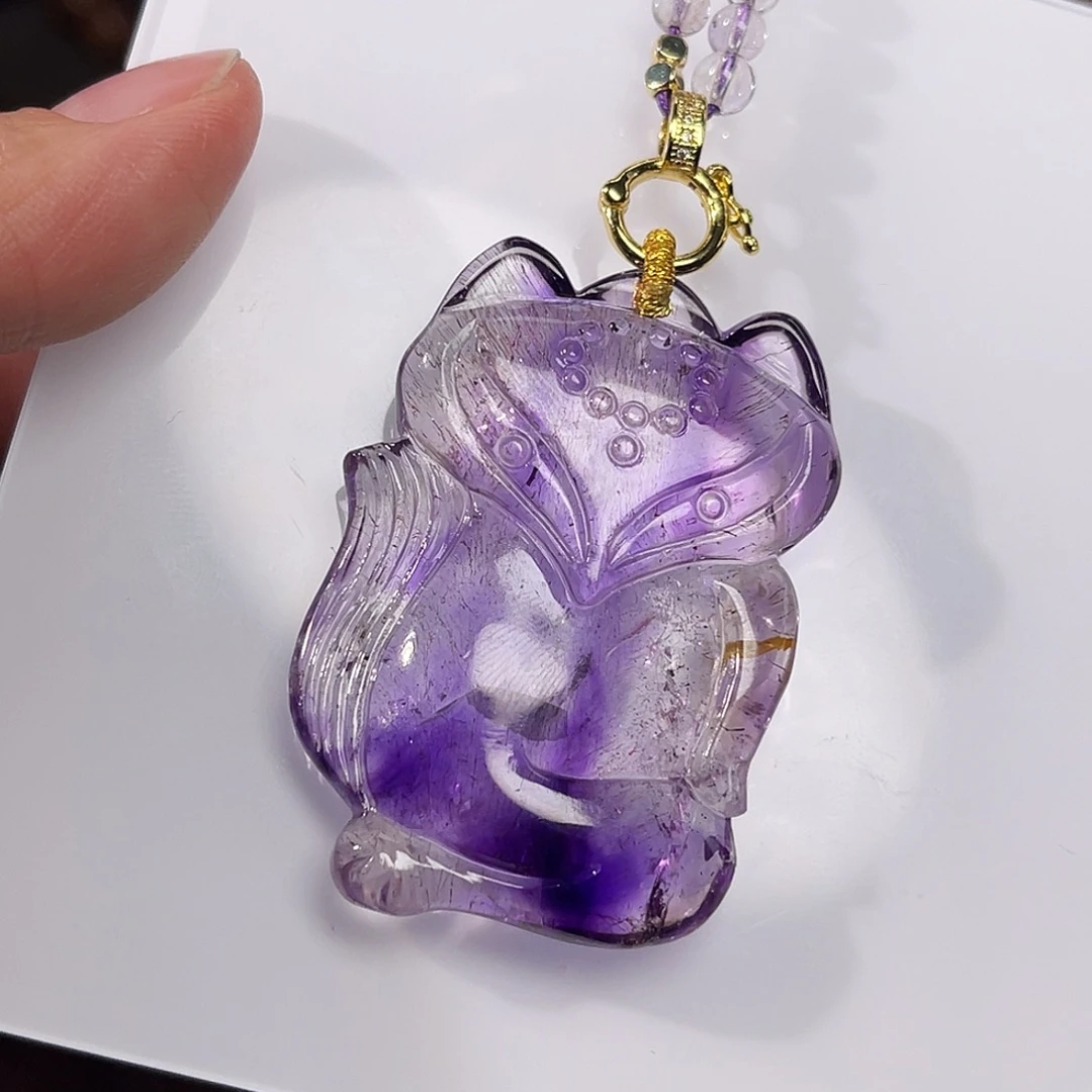 水晶颈饰未镶嵌订制
