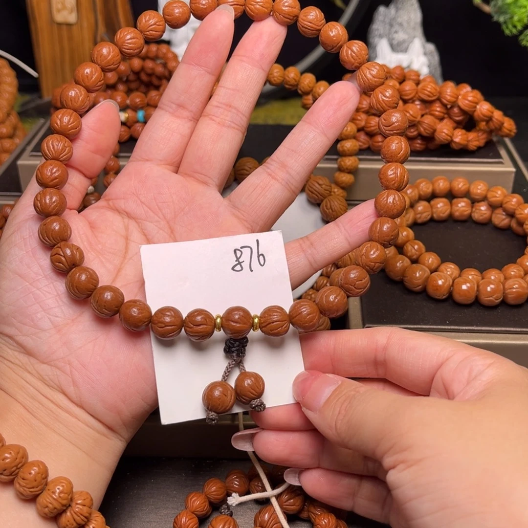 手串桃核玉龙脊11精品手持