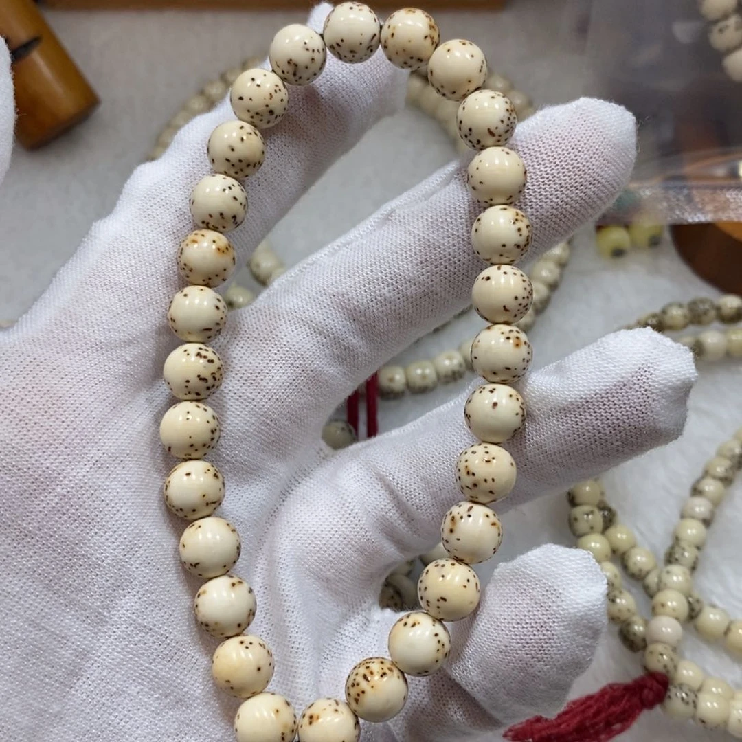 星月菩提手串火烧云8圆