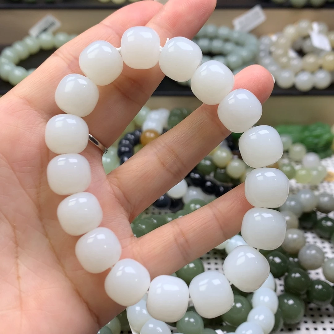 和田玉手链未镶嵌