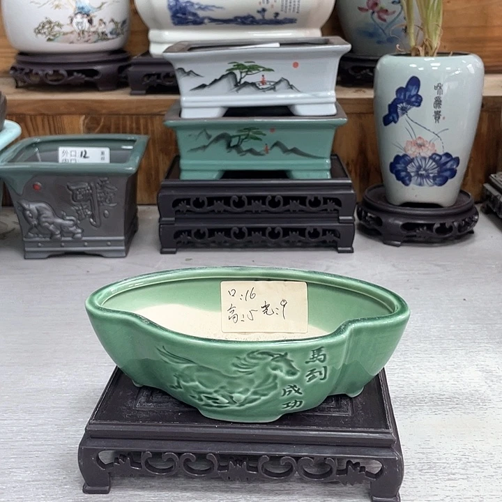 新品陶瓷花盆抢购套装