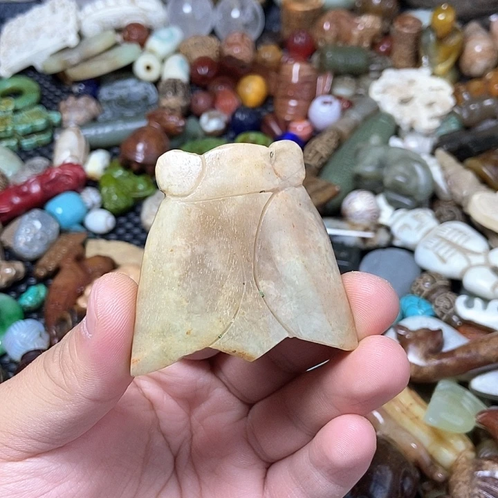 和田玉未镶嵌颈饰118