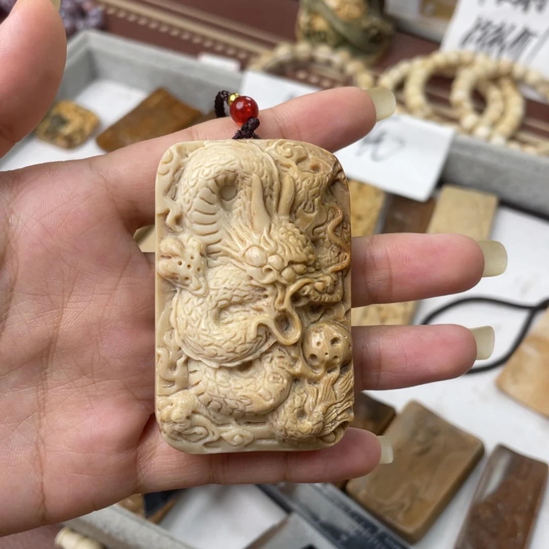 猛犸象牙手串/手链/手镯有瑕特价龙牌