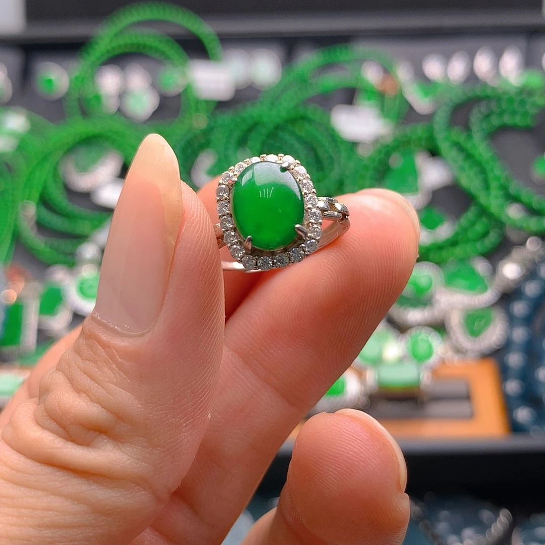 未镶嵌手链翡翠翡翠