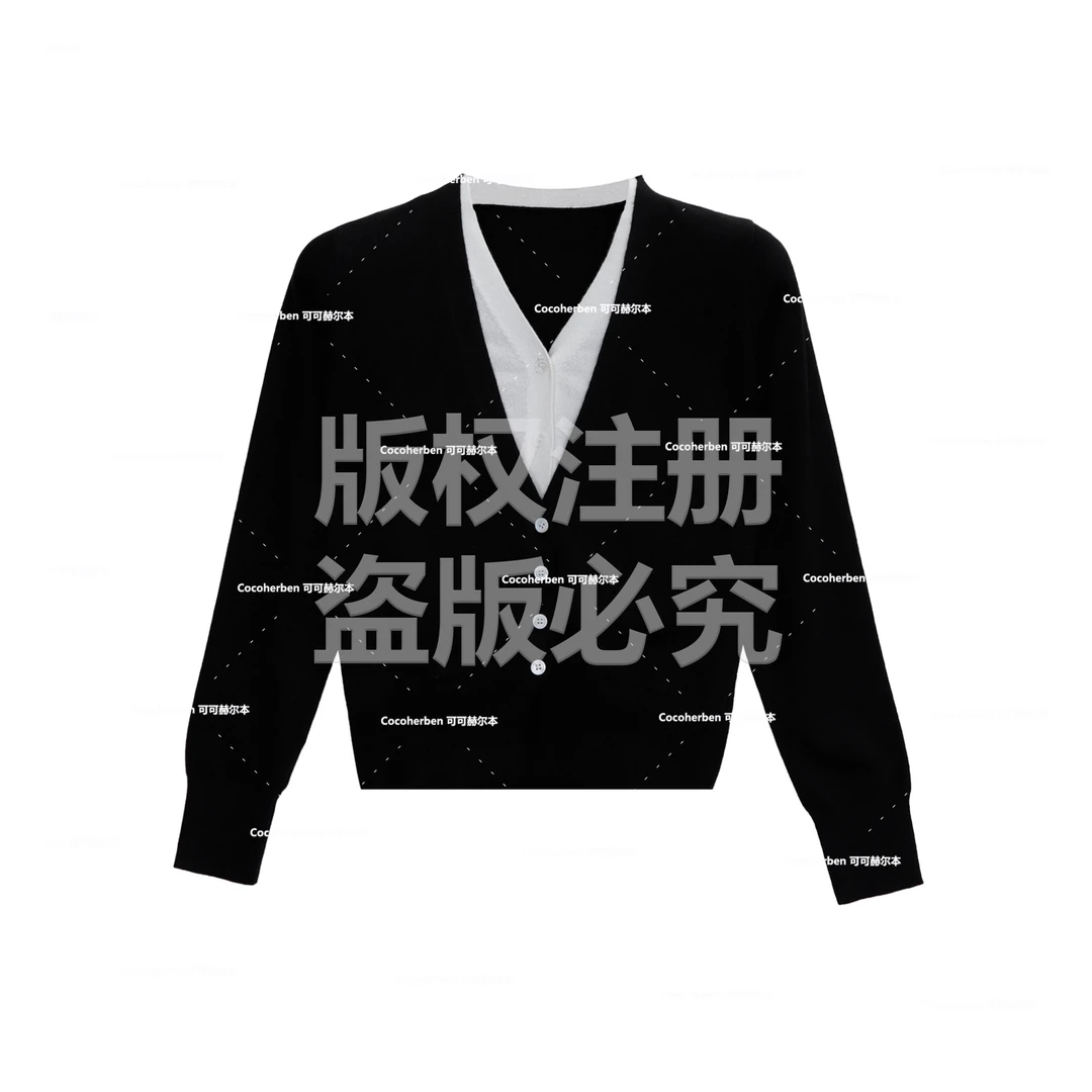 高奢早春系列设计师款时尚开衫LY4595