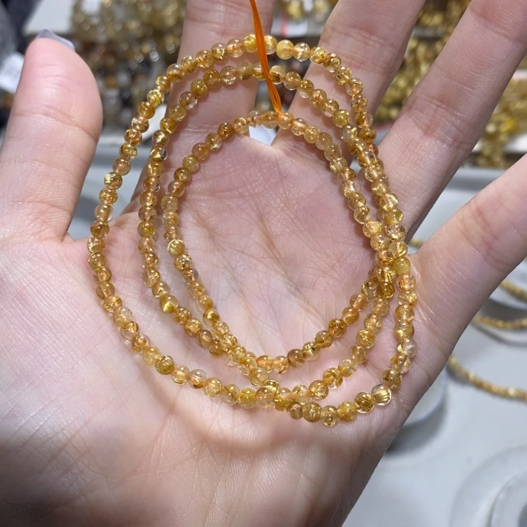 水晶手串未镶嵌手串